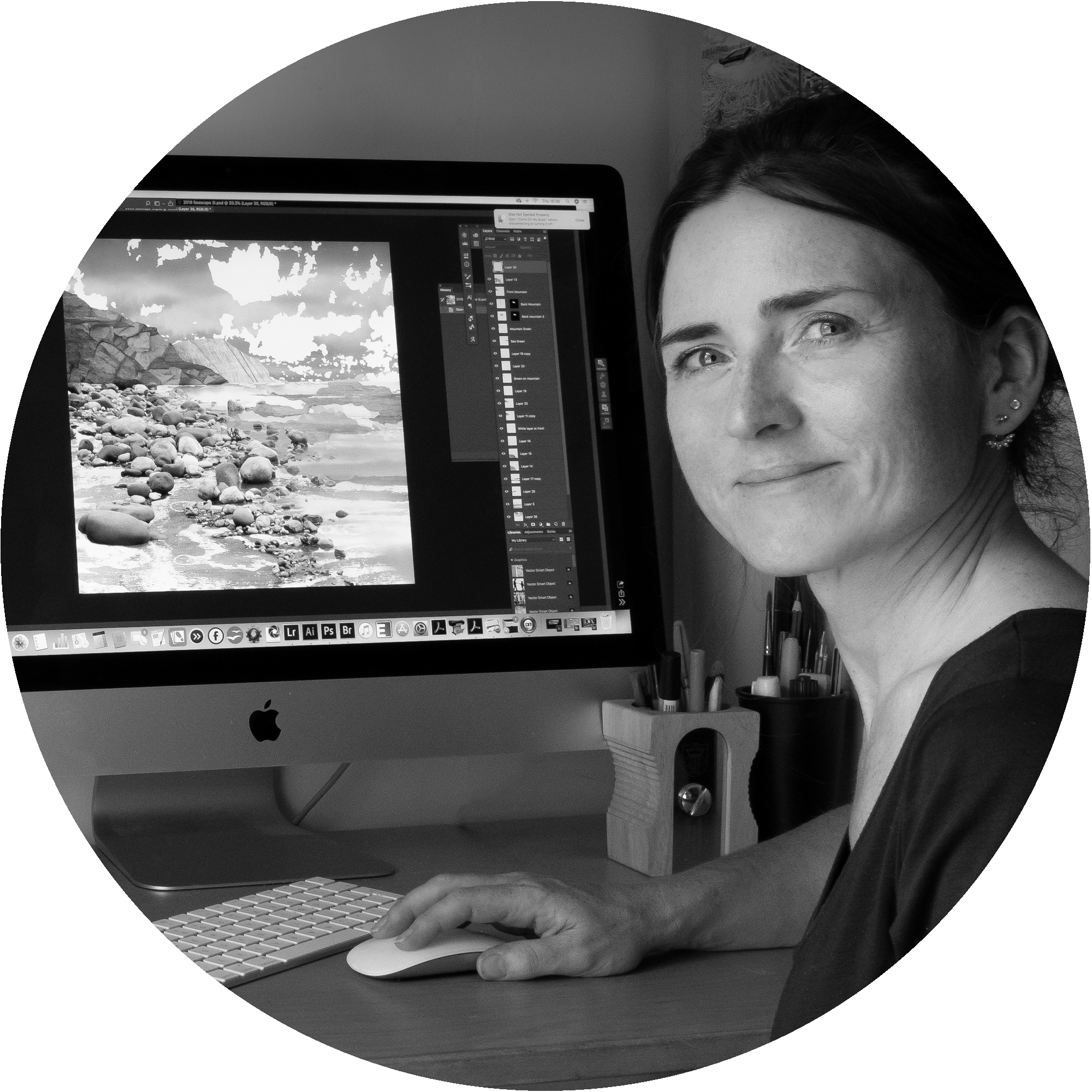 Artist Claire Gill, digital photomontage, fine artist, limited edition prints, MA RCA, photographer, Claire Gill