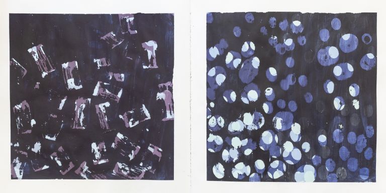 Exploring sketchbooks for abstract art - Alice Sheridan