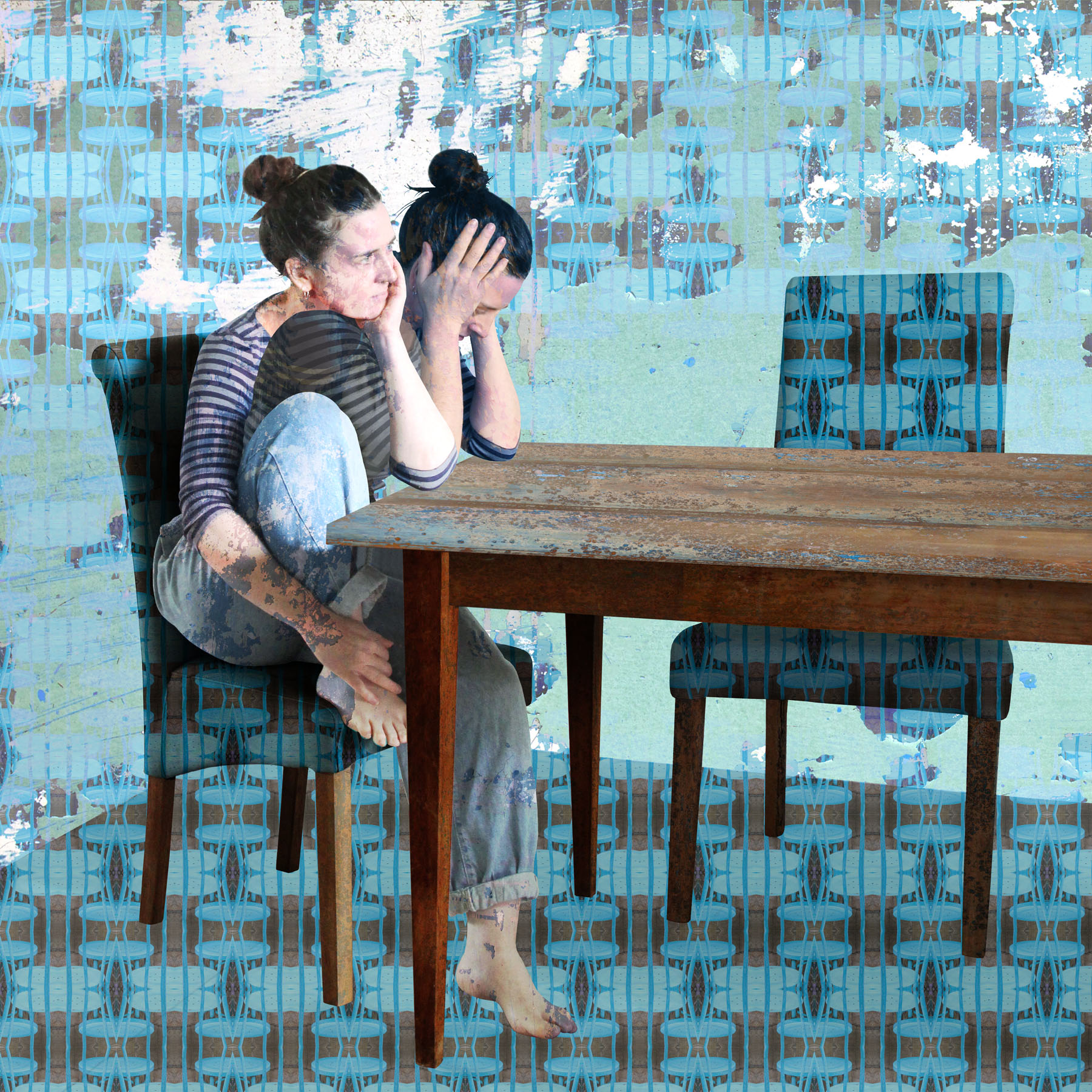 developing photomontage ideas, duality in art