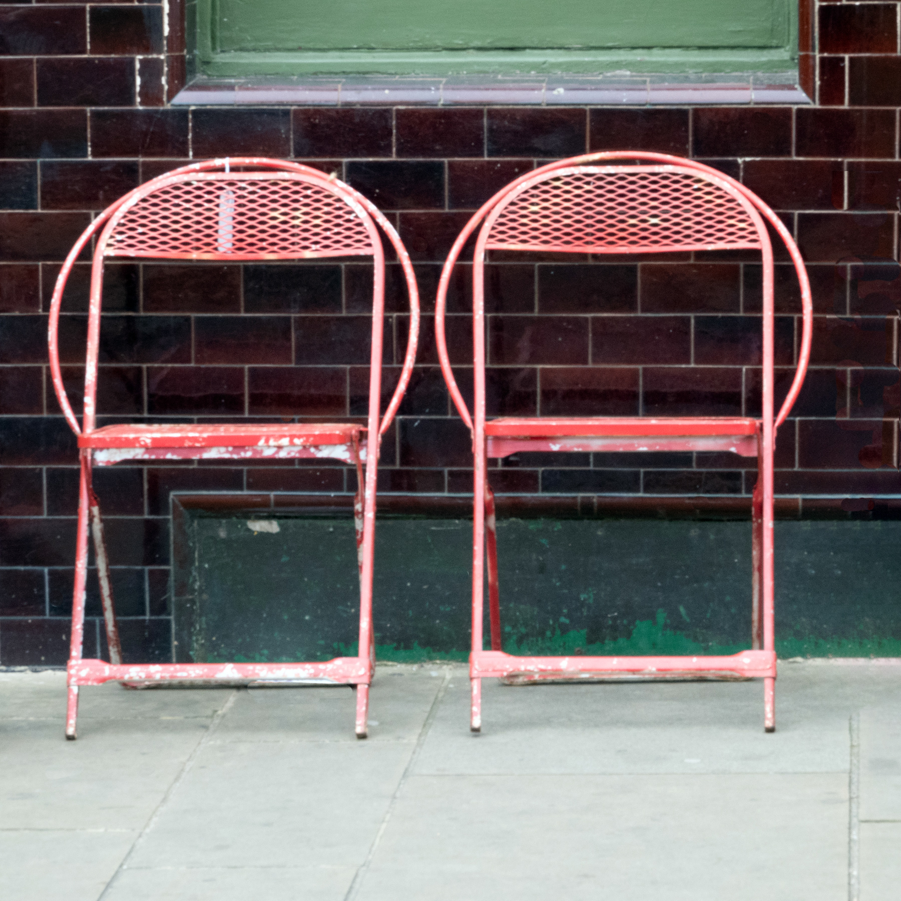 two red chairs