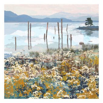 Quietude limited edition landscape print by Claire Gill