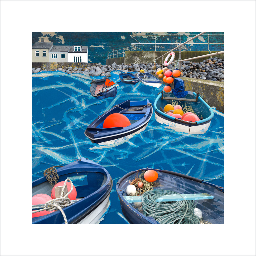 affordable art, art for sale. art online, art prints, Claire Gill, Limited edition prints, digital photomontage, fine art prints, hahnemuhle, coastal art, Collect Art, seascape 56, Sheringham, North Norfolk