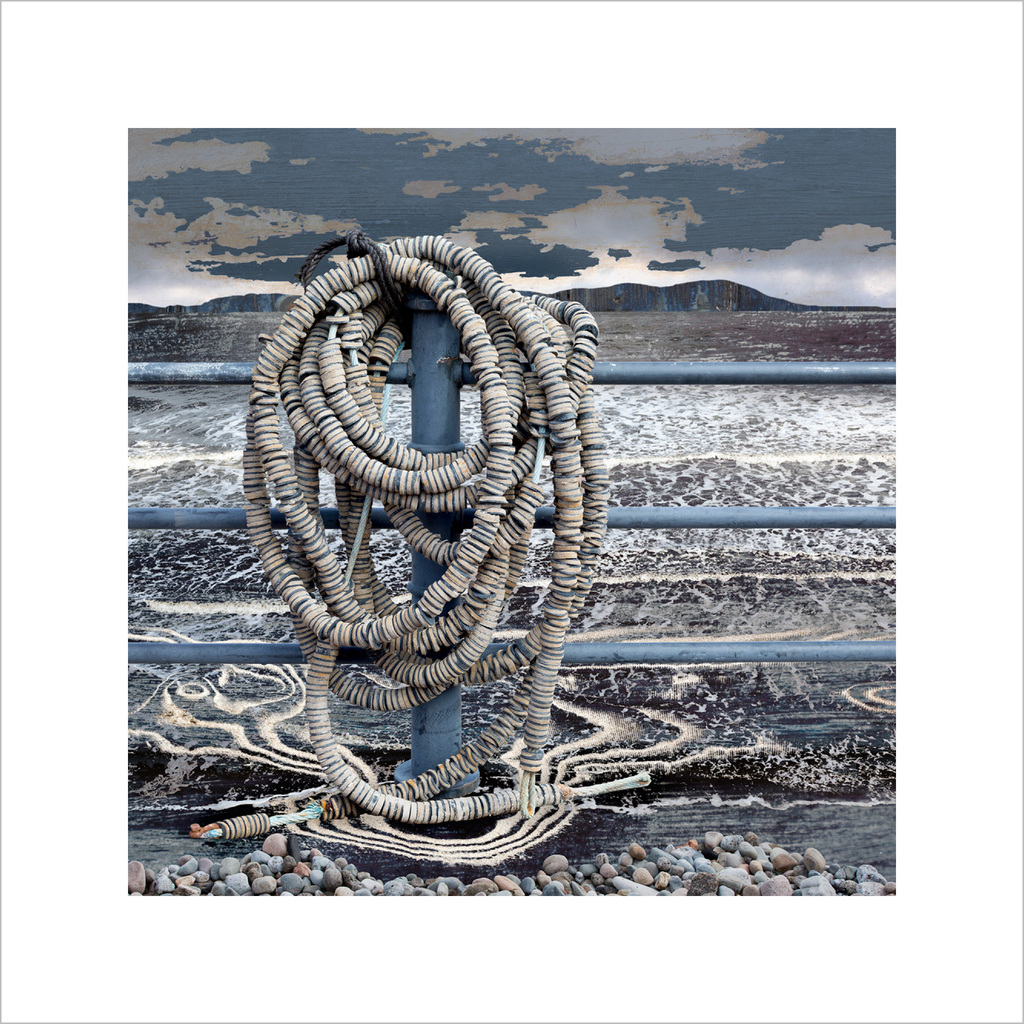 seascape original digital print, digital collage, affordable art, art for sale. art online, art prints, Claire Gill, Limited edition prints, seascape 61, digital photomontage, fine art prints, hahnemuhle, coastal art, Collect Art